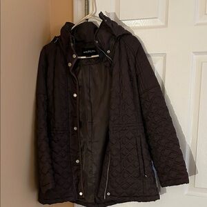 Marc New York Women’s Eggplant (Deep Purple) Quilted Puffer Jacket